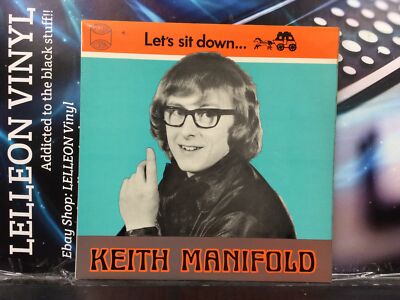 Keith Manifold Let s Sit Down Signed LP Album Vinyl Record WRS049 A1/B2 Rock 70s