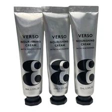 3 VERSO Eye Cream Extra Nourish 7ml/0.23oz Travel Size NEW