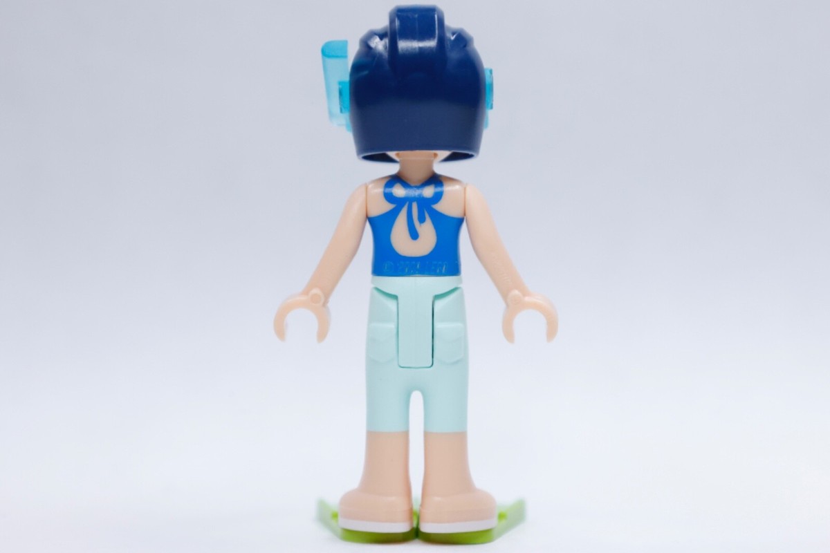 NEW LEGO® Friends Emma Minidoll - Swimsuit with Flippers 41385 | eBay