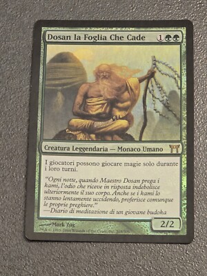 1x Foil DOSAN LA FOGLIA CHE CADE (The Falling Leaf) Champions of Kamigawa