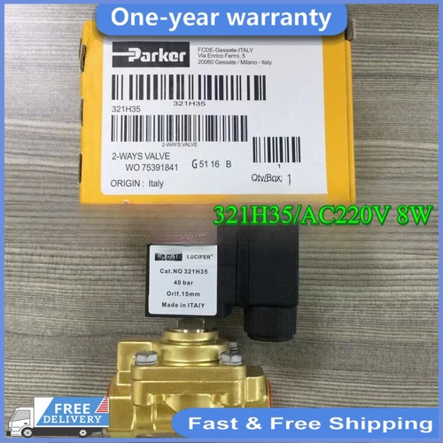 Parker 321H35/AC220V 8W 40bar high pressure solenoid valve Fast shipping