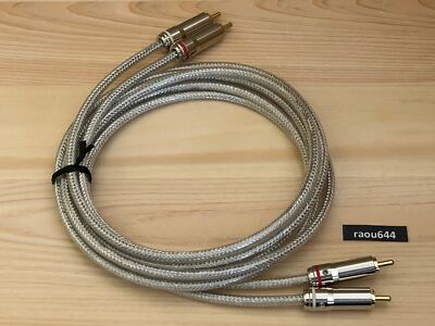 ORTOFON AC-3800 Silver Interconnect Cable Pair RCA 1.5m 