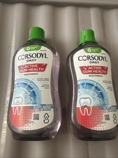 Corsodyl Daily Active Gum Health Mouthwash 500ml X 2 10.99 per litre