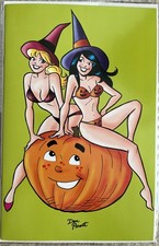 ARCHIE HALLOWEEN SPECTACULAR 2024 Betty Veronica Bikini Variant DAN PARENT