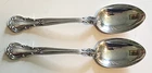 LOT of 2 GORHAM CHANTILLY STERLING SILVER  TEASPOONS
