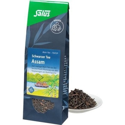 ASSAM schwarzer Tee Blatt-Tee TGFOP Bio Salus, 100 g PZN 05351804