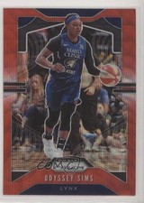 2020 Panini Prizm WNBA Ruby Wave Prizm Odyssey Sims #51 0c6