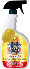 Not Here Spray - Trains Your Pet Where Not to Pee Indoors or Outdoors - anti Ma