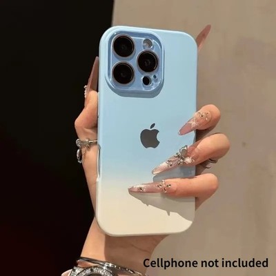Full Curved Shockproof Portable Gradient Full-Cover Lens Film Case for iPhone 16