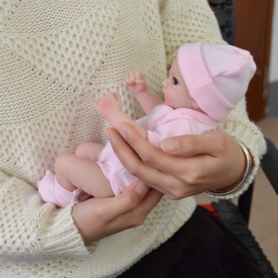 Newborn Realistic Lifelike Reborn Baby Dolls Full Body Vinyl Silicone Girl Doll