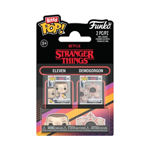 Funko Bitty Pop!: Stranger Things - Bitty Pop! Eleven & Demogorgon 2-Pack