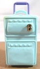 VINTAGE MATTEL BARBIE 2001 TRAVEL IN STYLE ROLLING LUGGAGE SUITCASE