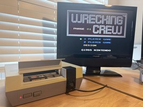 Wrecking Crew NES 5-Screw Cartridge &ndash; Very Clean &ndash; Tested & Authentic