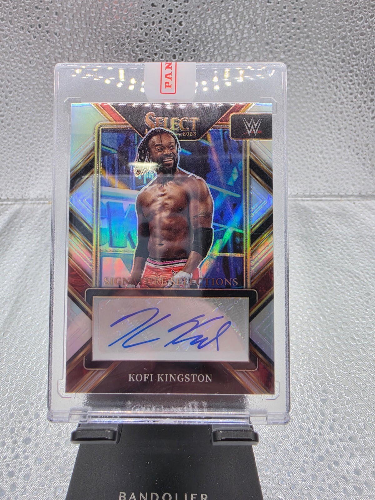 2023 WWE Select Kofi Kingston Signature Selections Auto!