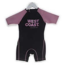 West Coast, Neoprenanzug, Größe: 134/140, Schwarz/Pink, Print, Scuba #bQ8
