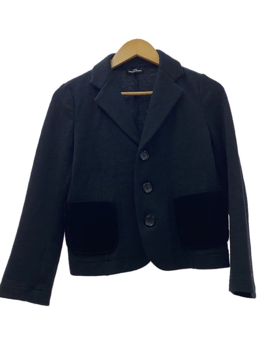 COMME des GARCONS altra giacca M lana nera TN T035 usata