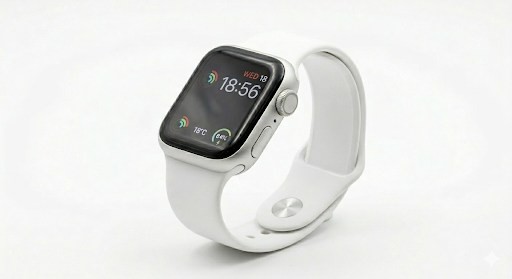 Apple Watch Series 8 GPS (45 mm) Silber Smartwatch 3 Jahre Gewährleistung
