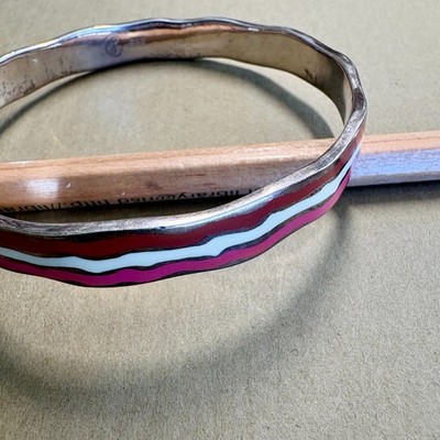 LeStage Armreif Sterlingsilber Emaille