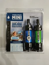 Sawyer MINI WATER FILTRATION SYSTEMS Filter 100,000 Gallons TRAVEL Camping New