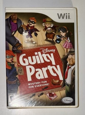 Disney Guilty Party (Nintendo Wii, 2010) Brand New. Sealed.