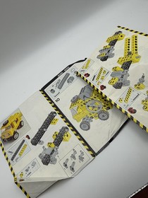 Vintage LEGO Technic 8020 Universal Set Instruction Manual Booklet 1984