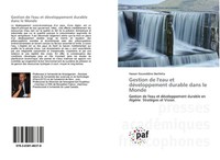 Hassan Noureddine Benfetta | Gestion De L'eau Et DéVeloppement Durable Dans...