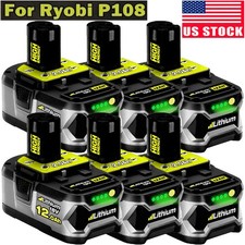 PACK 8.0Ah 18V Battery P108 One Plus For RYOBI 18 Volt High Capacity Lithium-Ion