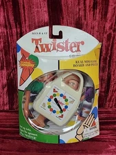 TWISTER mini game CLIP-ON Portable Carabiner Basic Fun doll Spinner NEW WORN BOX