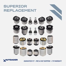 AUTOACER - 24p Front Rear Control Arm Bushings & Ball Joint Kit Land Rover LR3/4