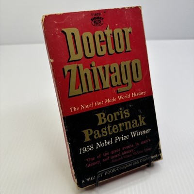 Doctor Zhivago Boris Pasternak Paperback First Print 1960 Signet Books