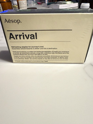 Aesop Arrival Travel Size Set Shampoo Conditioner Body Cleanser Body Balm