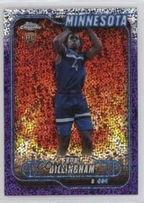 2024-25 Topps Chrome Purple Speckle Refractor /299 Rob Dillingham #165 1nr7