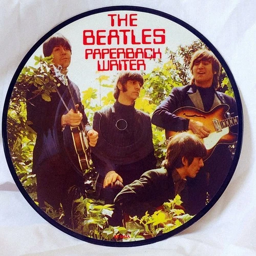 The Beatles Paperback Writer Limited Edition Picture Disc 45 Rpm Vinyl Single