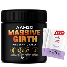 Male Natural Enlarger Cream, Big & Thick Growth Faster Enhancement Gel + Wipes