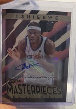 Topps Bowman Masterpieces Oscar Tshiebwe auto, Cam Smith Auto 