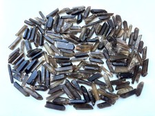 150pcs+ Tiny Matchstick Jewelry 1/2 lb Lemurian Smokey Quartz Crystal Point Wand