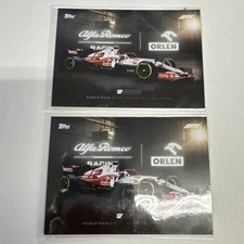 ALFA ROMEO RACING ORLEN 2021 Topps F1 Lights Out Base Card Powertrain 2 Card Lot