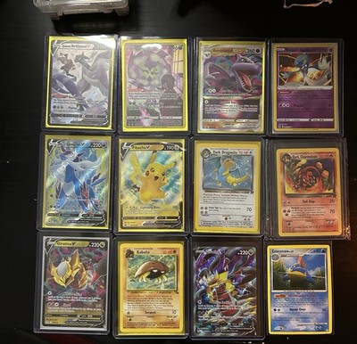 Pokémon TCG Binder   50+ Cards  (V, VMAX, TG, EX)