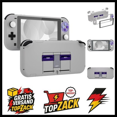 Full Case Gehäuse für Switch Lite Console, DIY-Ersatz Hülle & Buttons & Schut...