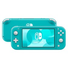 Nintendo Switch Lite - Turquoise Handheld Gaming Console - Good