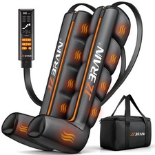 Air Compression Leg Recovery Boots : Sequential Full Leg Massager for Swelling,