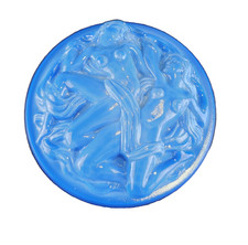 Art Deco Style Embossed Nude Weils Import mad...