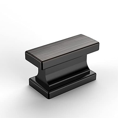  Cabinet Knobs 1.46 Inch(37mm) Single Hole 1.46''/37MM Oil Rubbed Bronze 10 Pack