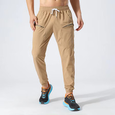 Custom Running Gym Trousers Men Workout Sports Drawstring Joggers Sweatpants