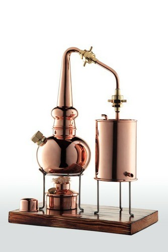 Alambic pour whisky 0,5 L . "CopperGarden®" Suprême - 第 1/1 張圖片