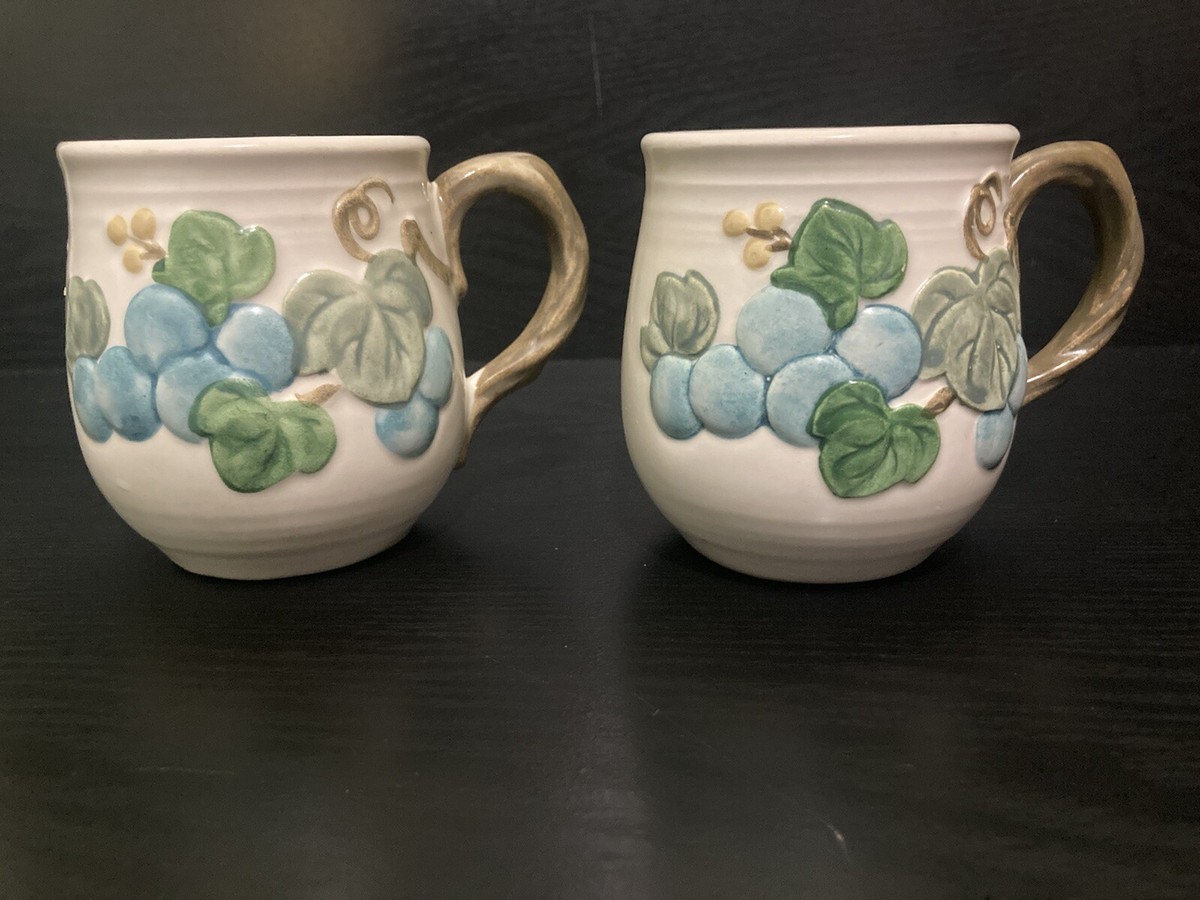 Vintage Metlox PoppyTrail 1960s Sculptured Grape Set of 2