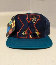 Vintage Cyclops X-Men Mutant Gear Snapback Hat Cap Marvel Comics NEW 1990s