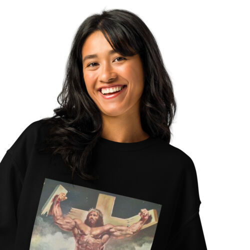 Sudadera de manga larga Buff Jesus cuello redondo - Imagen 5 de 16