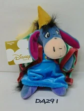 DISNEY STORE 9" MAIDEN IN DISTRESS EEYORE BEAN BAG PLUSH WINNIE THE POOH 