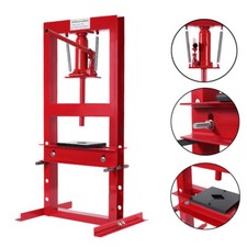 6 Ton Hydraulic Shop Press Floor Shop Equipment Jack Stand H Frame Red